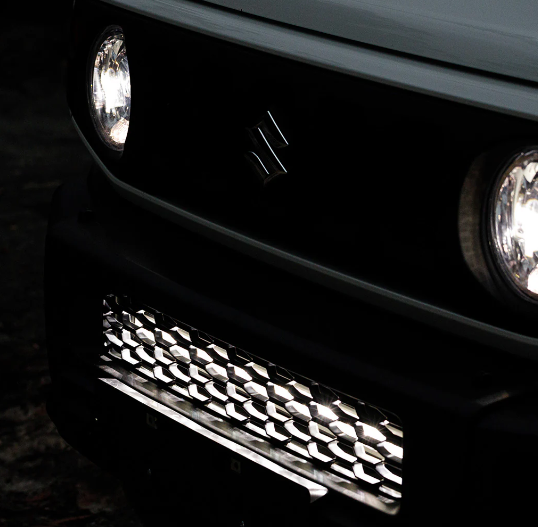 Night Hawk Behind Grille 28" Light Bar Kit suit Suzuki Jimny JB74, JC74 2018-On NHBGS450LB