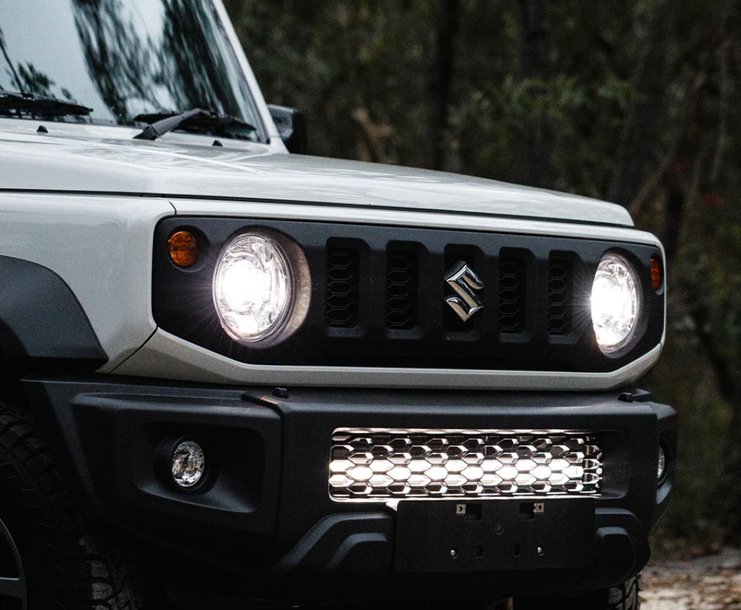 Night Hawk Behind Grille 28" Light Bar Kit suit Suzuki Jimny JB74, JC74 2018-On NHBGS450LB