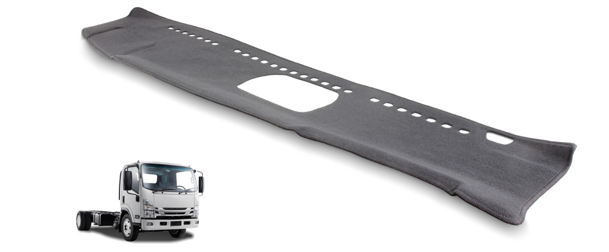 Dashmat Suits Isuzu N Series NQR/NNR/NPR/NQS Medium Duty Cabover (Flat Nose) Truck 2025-On INQR06 Charcoal