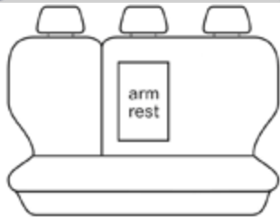 Wet N Wild Neoprene Seat Covers Set Suits Chery Tiggo 4 Pro Urban / Ultimate Wagon 8/2024-On 2 Rows