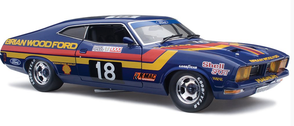1:18 Classic Carlectables Ford XB Falcon GT 1976 Bathurst Carter/Winter 18846