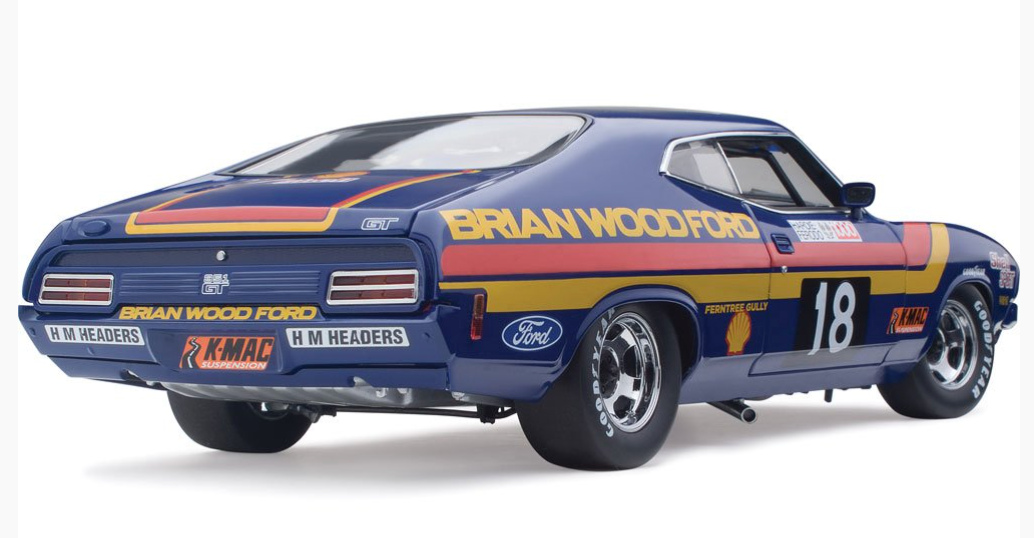 1:18 Classic Carlectables Ford XB Falcon GT 1976 Bathurst Carter/Winter 18846