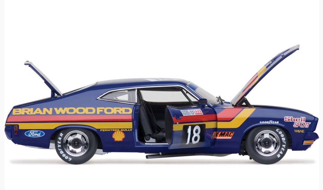 1:18 Classic Carlectables Ford XB Falcon GT 1976 Bathurst Carter/Winter 18846