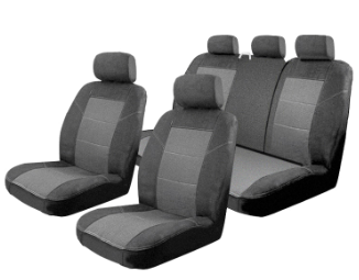 Velour Seat Covers Set Suits Audi A1 4 Door Hatch GB 30 TFSI / 35 TFSI / 40 TFSI S LINE 4D 07/2019-On 2 Rows