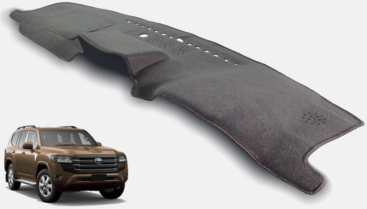 Dashmat suits Toyota Landcruiser 300 All Models 2/2025-On No HUD T13201 Black