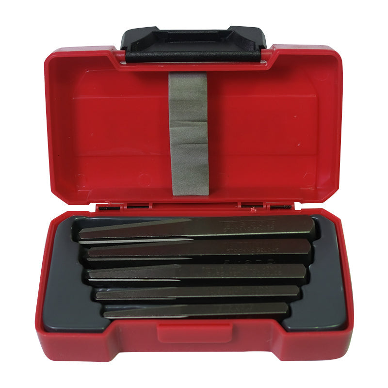 Teng Tools - 5 Piece Screw Extractor Square Shank TE-TJSE05S