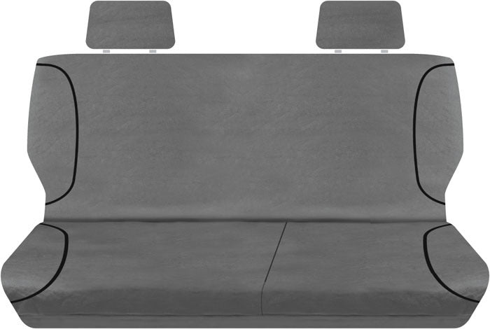 Tradies Full Canvas Seat Covers Suits Holden Colorado RG Series Dual Cab LX 2012-2014 2 Rows PCG370CVCHA