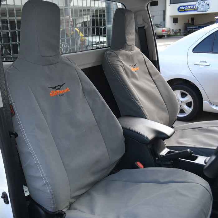 Tuffseat Canvas Seat Covers suits Toyota Hilux 9/2009-7/2015 GGN15R/GGN25R/KUN26R SR5 Dual Cab