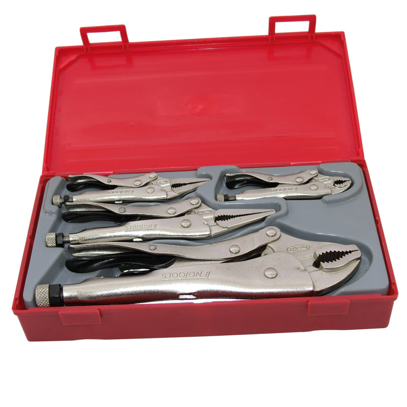 Teng Tools - 5 Piece Power Grip Self Locking Pliers Set TTVG05 ...