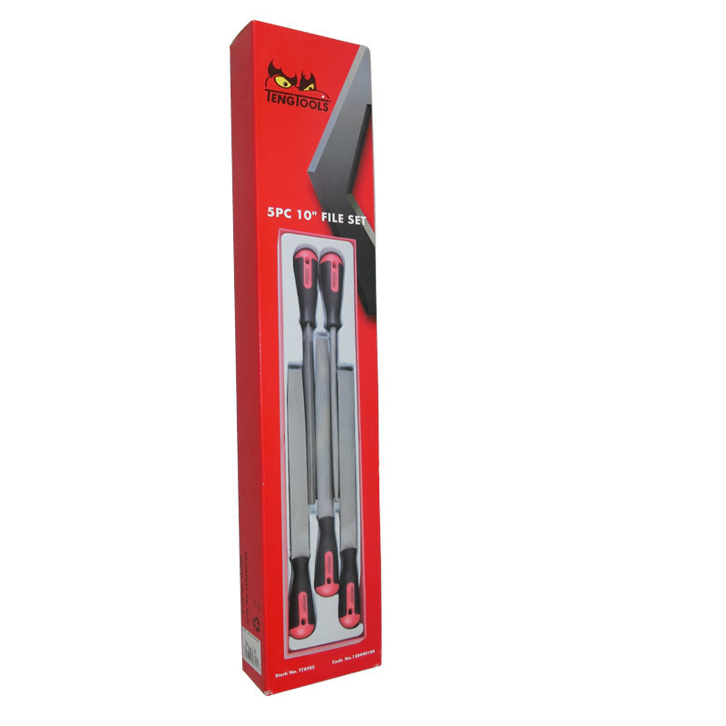 Teng Tools 5 Piece File Set 250mm TTXF05