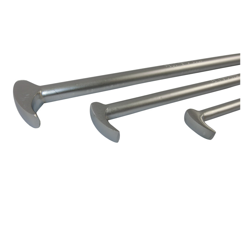 Teng Tools - 3 Piece Roll/Heel Bar Set 12-20 TC-Tray TTXPB3