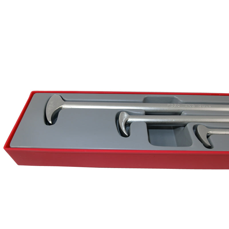 Teng Tools - 3 Piece Roll/Heel Bar Set 12-20 TC-Tray TTXPB3