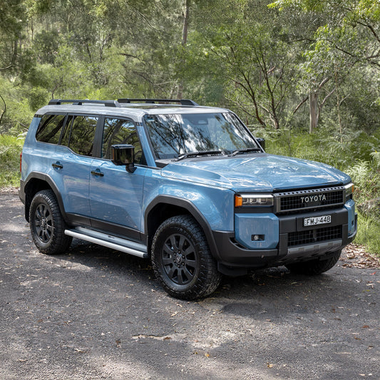 Side Steps suits Toyota Prado 250 MK6 MY24 7/2024-on Integra Silver 30T560