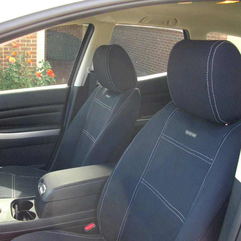 Wet Seat Black Neoprene Seat Covers Suits Toyota Rav4 Cruiser / Edge HEV 3/2026-On