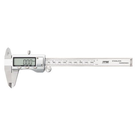 ITM TM610-115 150mm Digital Metric Imperial Fractional Vernier Caliper