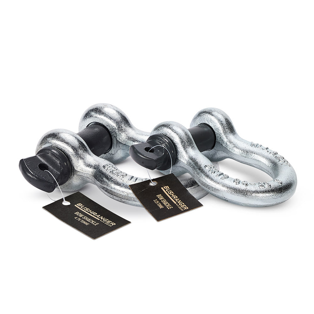 Bushranger 3,250kg Bow Shackles (Steel) RBS325