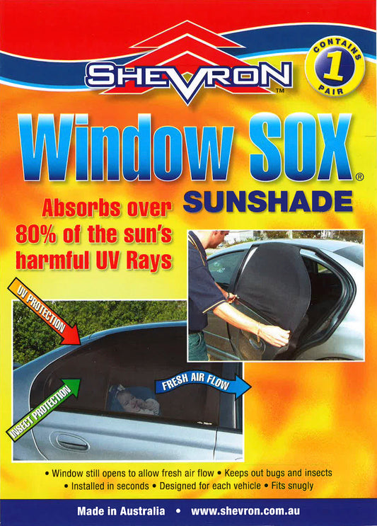 Window Sox Pair suits Skoda Fabia Wagon 11/2014-9/2021 WS40244